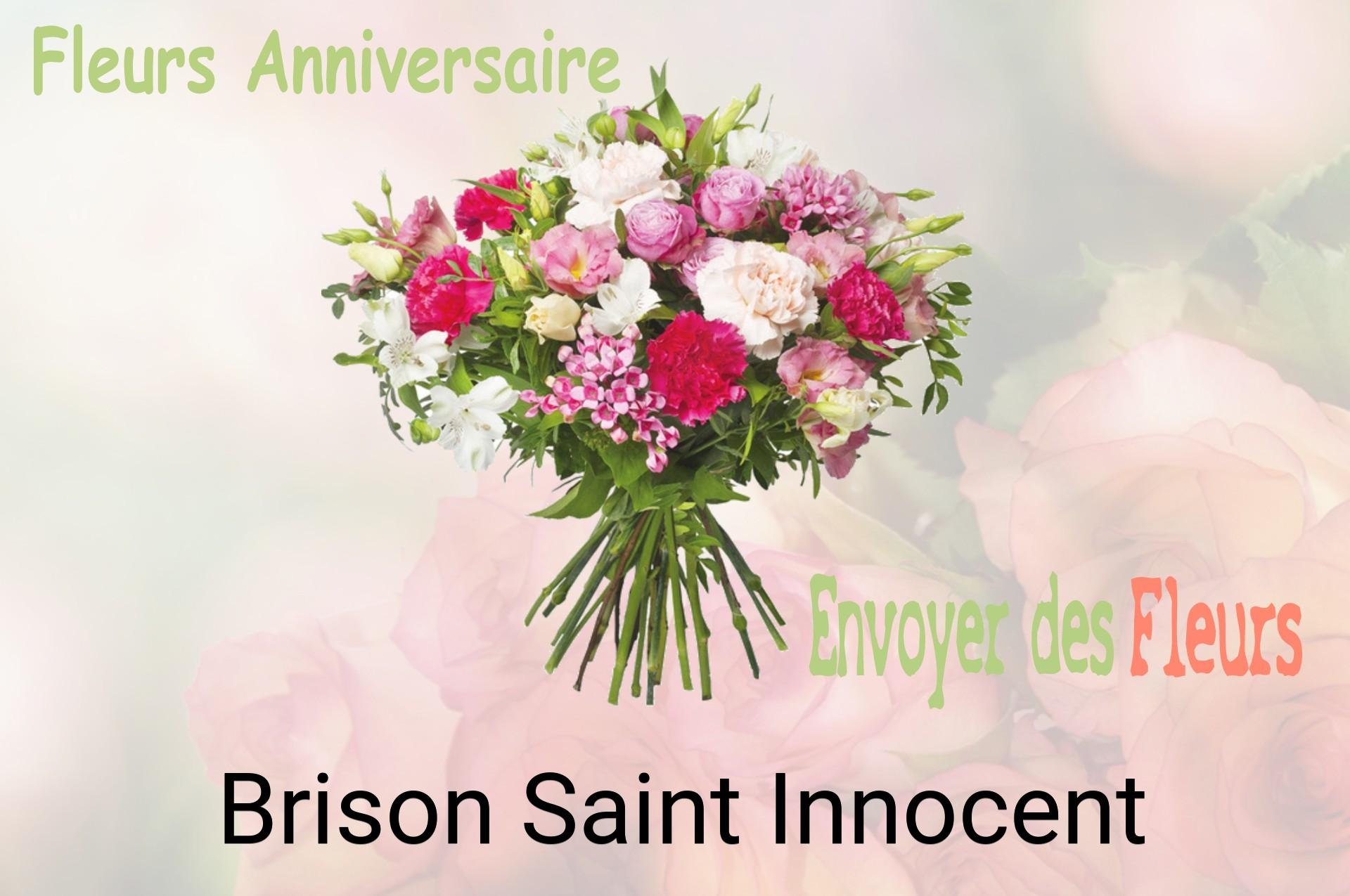 Bouquet de fleurs d’anniversaire livré à Brison-Saint-Innocent