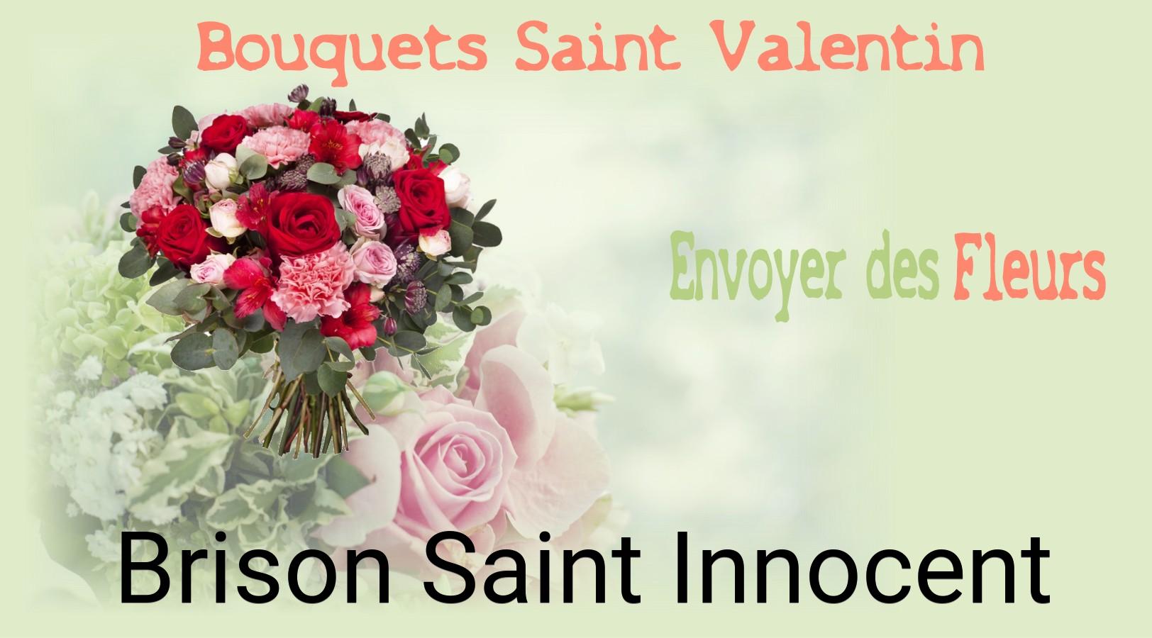 Roses de Saint-Valentin livrées à Brison-Saint-Innocent